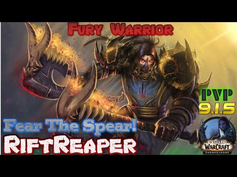 253 Ilvl Fury Warrior. Kyrian Spear of Bastion Fun. 9.1.5