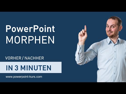 Cool Morph Animation with PowerPoint - Explanation of the steps