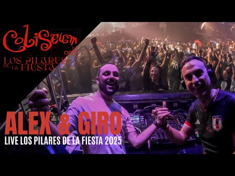 Alex & Giro @ Coliseum (Almudevar). Los Pilares de la Fiesta. 18-10-2025