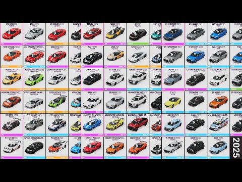 Forza Horizon 5 | Final Car List - Include DLC & Backstage - (900+Cars Complete) [4KPS5Pro]