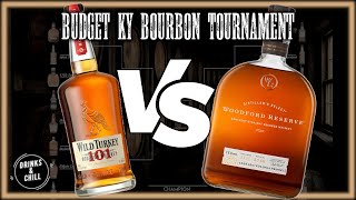 Wild Turkey 101 VS Woodford Reserve - Round 1, Match 1 | Budget KY Bourbon Bracket