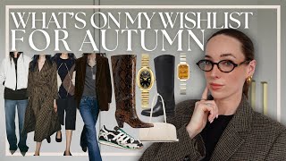 WHATS ON MY WISHLIST FOR AUTUMN 2025 | ZARA NEW-IN , H&M, DEHANCHE, FLATTERED, VERAFIED, LOLA ROSE