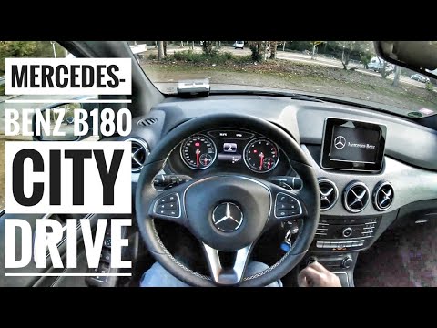 Mercedes-Benz B180 (2018) | POV City Drive