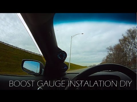 GENESIS COUPE DIY BOOST GAUGE INSTALLATION