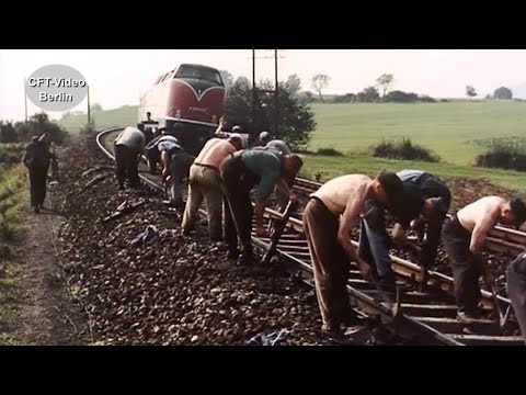 Track and route construction at that time