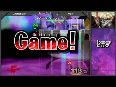 Scenic City V: Melee Singles - Ghettoblush(Fox) VS Mew(Sheik)