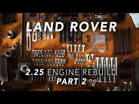 Engine Rebuild // Part 2 - Parts Paint Plating // Land Rover 2.25