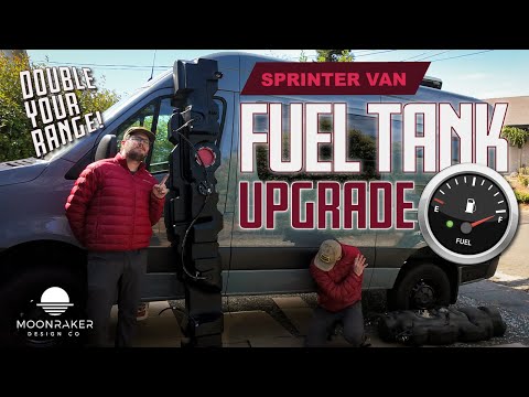 S&B 47 Gallon Sprinter Van Fuel Tank Upgrade!