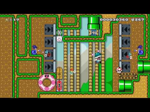 ●EPIC MECHANICAL JUNGLE● by Dannyh09 一SUPER MARIO MAKER一 No Commentary 1AQ