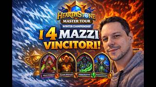 I 4 MAZZI CAMPIONI DEL MASTER TOUR 🏆 (DEVASTANTI) HEARTHSTONE ITA