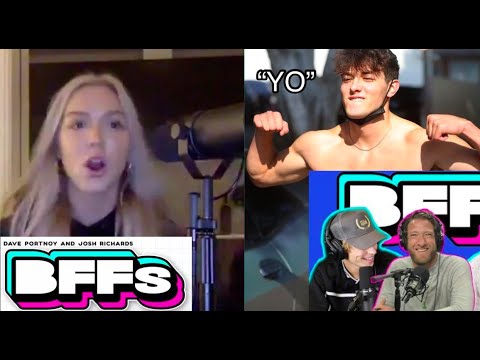 Alex Cooper Calls Out Griffin Johnson Sliding In Her DMs | The BFFs w/ Dave Portnoy & Josh Richards