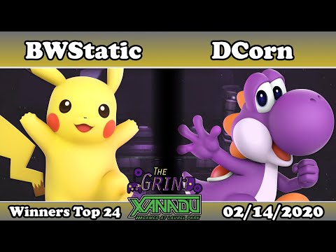 The Grind 114 BWStatic (Pikachu) vs DCorn (Yoshi) Winners Top 24