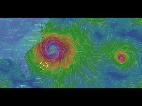 Hurricane Maria Now a Cat 1 Update AM Monday Sept 25 2017