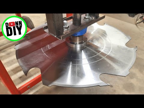 Swingblade SAWMILL Build Ep.1 - Blade Adapter Machining & Swing Frame Fabrication