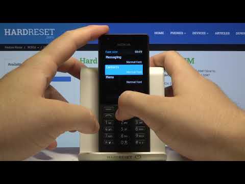 How to Change Font Size in NOKIA 216 – Adjust Fonts