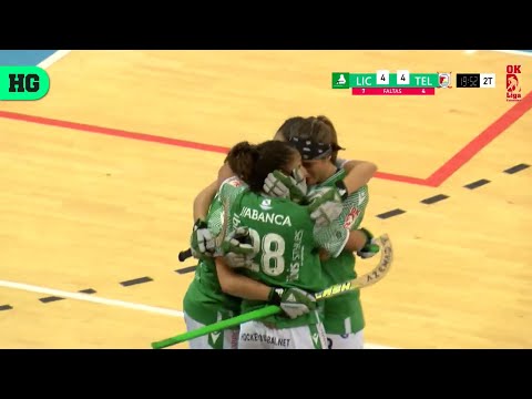 Highlights Deportivo Liceo 5-5 Telecable HC | Ok Liga Fem 21/22 | J3
