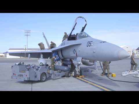 Red Flag-Alaska VMFA-251 Pre-Flight Checks