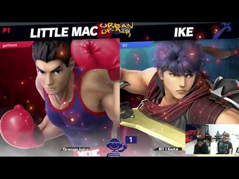 Urban Up-Air #10 - Guts (Lucina/Little Mac) vs Orange Juice (Ike)