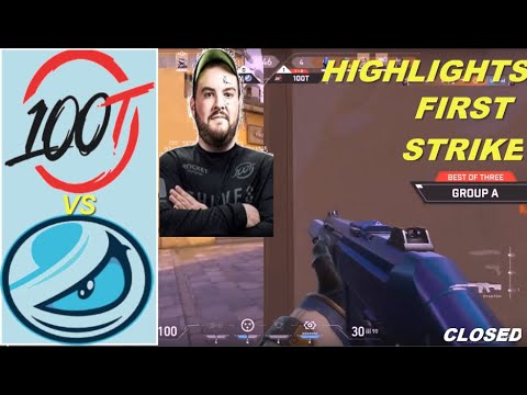 100T vs Luminosity - ALL HIGHLIGHTS - GROUP A - First Strike NA Closed Qualifier VALORANT