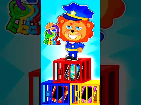 Pequeño Leon | Teléfonos en jaulas | Dibujos animados | Video Para Niños