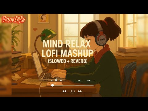 Soft Emotional Peaceful Mind Relaxing Lofi Mashup | Hindi Lofi 2025 | Bollywood Calm Vibes + Reverb