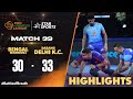 Ashu Malik S Super 10 Helps Dabang Delhi K C Register A Win ProKabaddiOnStar 2024 HIGHLIGHTS