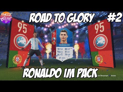 RONALDO IM PACK 😱 PACK OPENING FIFA18 WM MODUS RTG#1 - Road to Glory - German / Deutsch