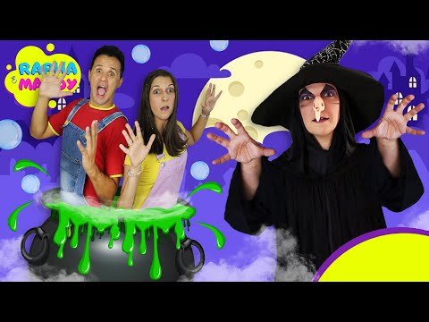 A BRUXA MALVADA - 3 vídeos divertidos para crianças - Rapha e Mandy