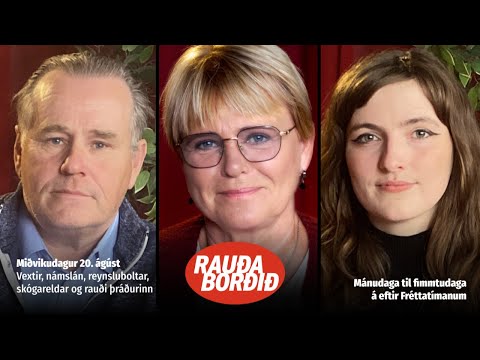 Vextir, námslán, reynsluboltar, skógareldar og rauði þráðurinn