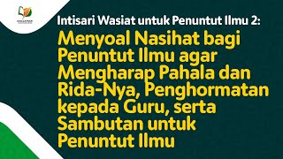 Download lagu 17. Menyoal Nasihat tuk Penuntut Ilmu agar Mengharap Pahala & Rida-Nya dan Penghormatan kepada Guru mp3 Download lagu 17. Menyoal Nasihat tuk Penuntut Ilmu agar Mengharap Pahala & Rida-Nya dan Penghormatan kepada Guru mp3