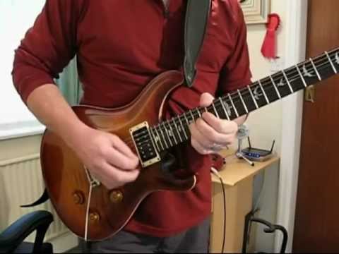Axe Victim Be Bop Deluxe Guitar solo Cover. Bill Nelson