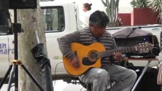 preview picture of video 'Musico en Plaza de Armas de San Bernardo Chile'
