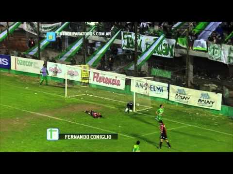 Gol de Coniglio. Sportivo Belgrano 1 - Patronato 1. Fecha 7. Primera B Nacional 2014. FPT