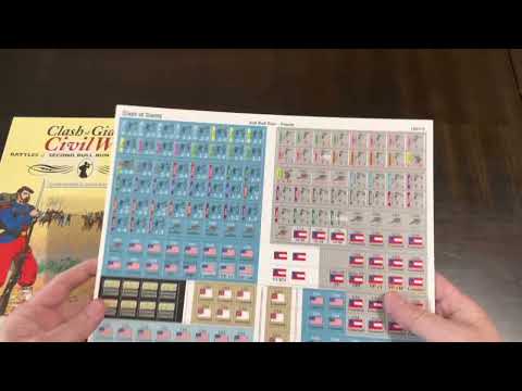 Clash of Giants: Civil War (GMT) - Unboxing