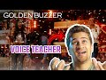 EVERY Judge Hits The GOLDEN BUZZER For CHAPEL HART Voice Teacher Reaction