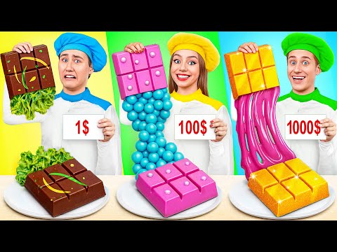 1$ vs 100$ vs 1000$ Cooking Challenge | Food Battle by Multi DO Challenge