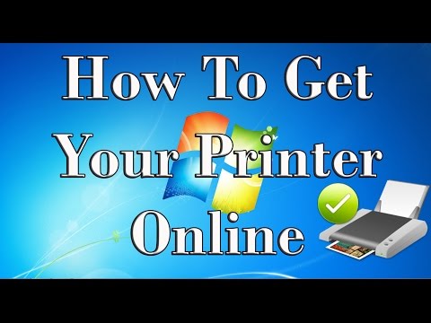How To Get Your Printer Online