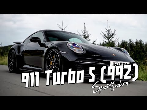 Porsche 911 Turbo S (992) - Sportfedern ≡ H&R