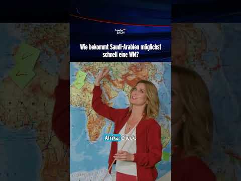 Wie bekommt Saudi-Arabien möglichst schnell eine WM? | heute-show #shorts