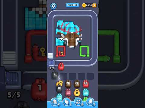 Pixel Flow Level 2098 Walkthrough