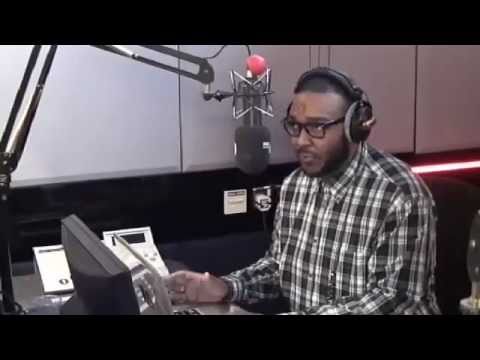 Chris Moyles is introduced to Bass Cannon by Mista Jam