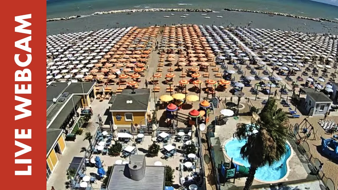 Live webcam view of Cattolica Beach Resort Panorama