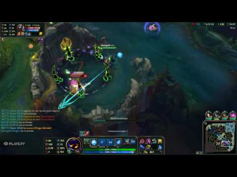 Veigar bot with irelia vs lucian and nami - 16 13 17 - best moments