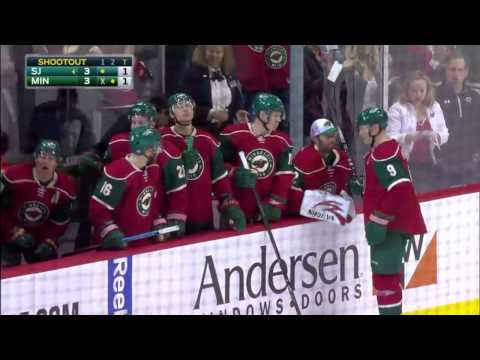 Mikko Koivu beats Niemi in the shootout