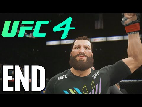 UFC 4 Welterweight Career Mode Walkthrough Part 12 - ENDING!