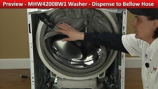 Maytag Washer Leaking Water - Dispenser to Bellow Hose Repair and Diagnostic