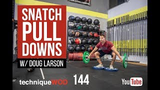 Snatch Pull Down exercise video thumbnail