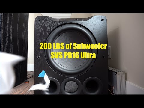 SVS PB16 Ultra: The 200lb Home Theater Subwoofer