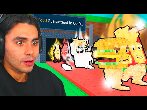 I started only with food BRAINROTS in Steal a BRAINROT