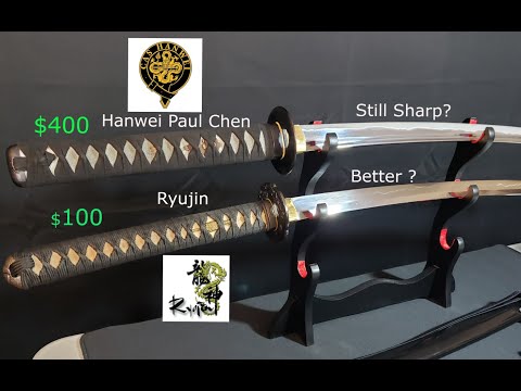 $100 Vs. $400 Iaito/Iaido Katana Swords Review And Comparison